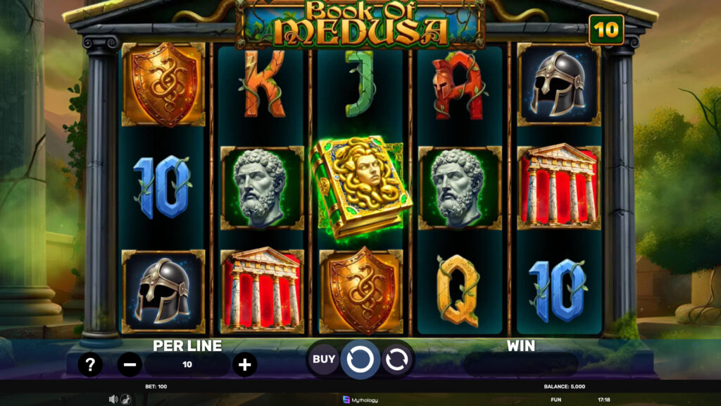 Book of Medusa Slot by Spinomenal